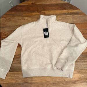 NWT Fabletics Cozy Fleece Half Zip Sweatshirt